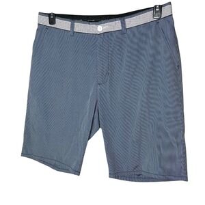 Travis Mathew Mens Navy White
Micro Stripe Golf Shorts Sz 38
Performance